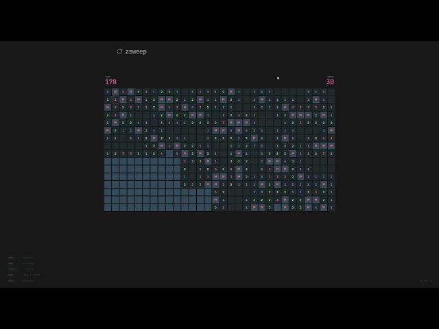 ZSWEEP with Vim motions