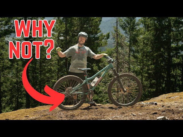Hard trails on a hardtail...