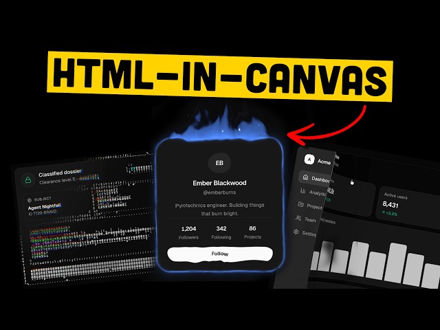 This component library is mind-blowing (Canvas UI)