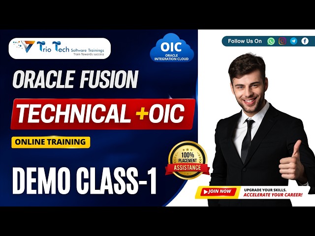 🚀 Oracle Fusion Technical + OIC Full Course 2026 | OIC Tutorial with Real-Time Projects