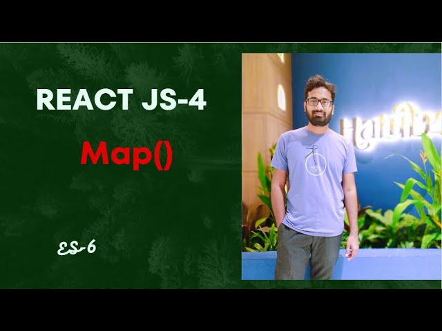 MAP method in  REACT js |