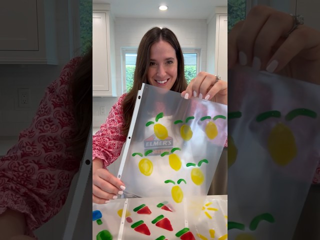 Need a fun activity this summer? Try this! ✨ DIY WINDOW CLINGS ✨