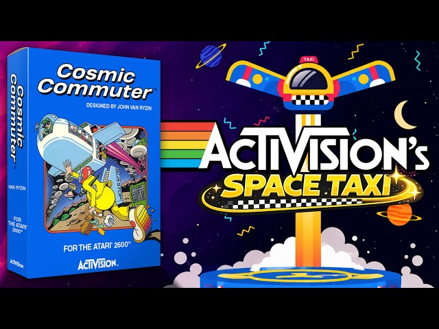 ATARI 2600 Cosmic Commuter | The Game ACTIVISION Didn't Want You to PLAY