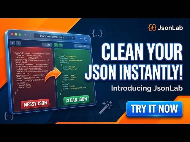 Best Free JSON Viewer & Formatter Online | jsonviewformat.com