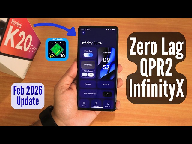 Is InfinityX v3.7 (QPR2) the BEST ROM for K20 Pro?