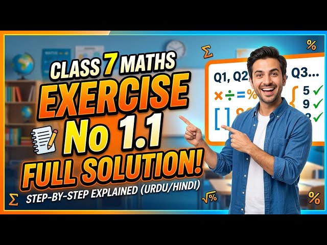 Class 7 Ex no 1.1 ||@conceptsofmath1|| mathematics