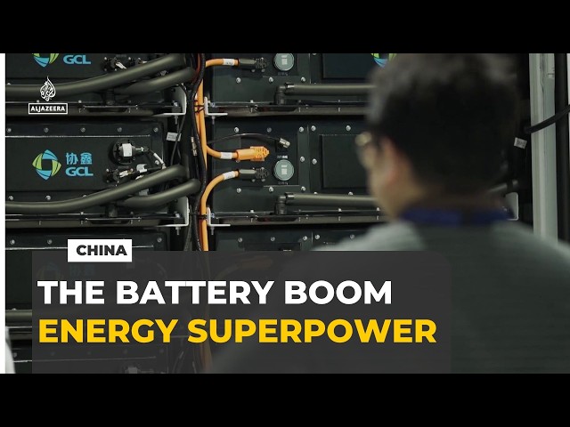 China bets on battery storage as the next clean energy frontier.