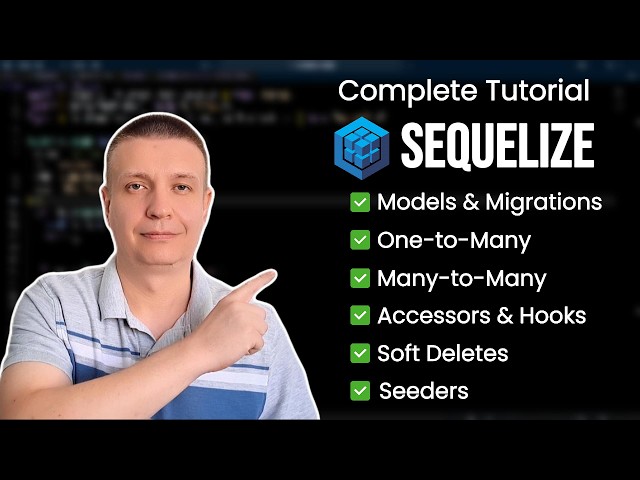 Build REST APIs in Node.js with Sequelize and Express (Complete Tutorial)