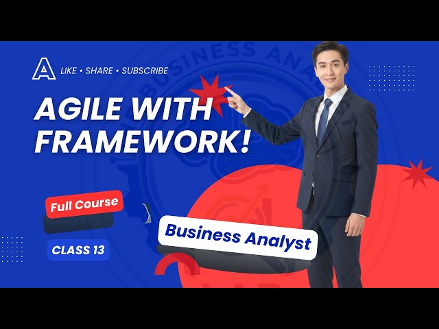 Agile with framework Tutorial for Business Analysts | Complete Jira Guide for Beginners