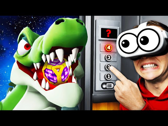 Crocodile Secret In VR Elevator