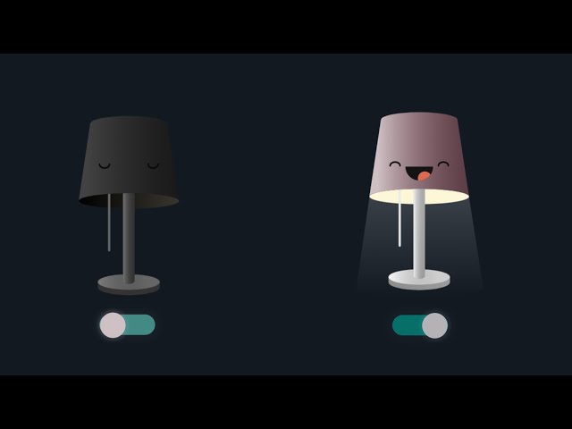 Make a Realistic Lamp Using HTML CSS JavaScript | Project for Beginners