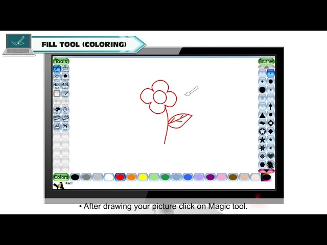 PAINT WITH TUX PAINT   CLASS-3