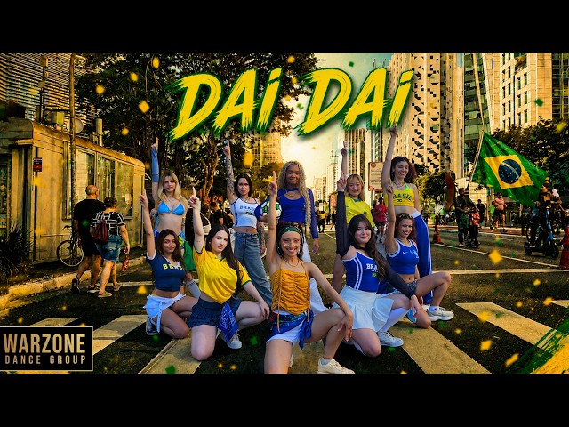 [DANCE IN PUBLIC] Shakira, Burna Boy - DAI DAI - Dance Cover by WARZONE from BRAZIL