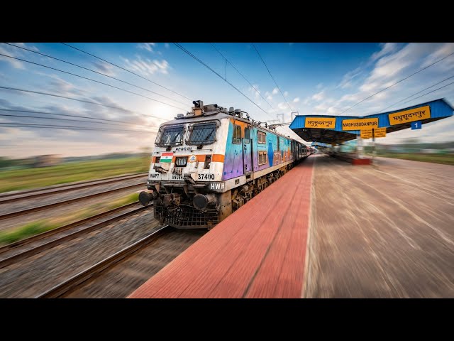 Non-Stop! Back to Back High Speed Trains | Rajdhani Express & More