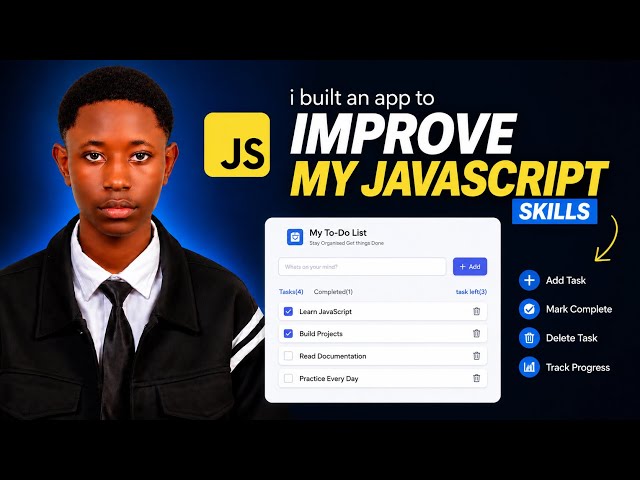 I built a real application with JavaScript 