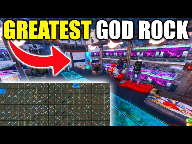 The GREATEST GOD ROCK I've Ever Lived In - Rust Console Edition
