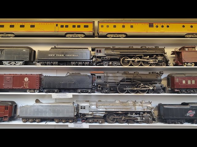 Vintage O Scale Gauge 1926-54 Tour of the Collection + Frank Ellison's Delta Lines 