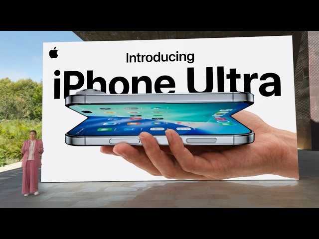 iPhone Ultra: Apple’s Folding Phone Just Leaked!! (BIG NEWS)