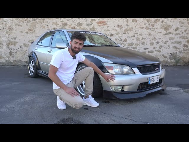 LEXUS IS200 con KOMPRESSOR de MERCEDES!