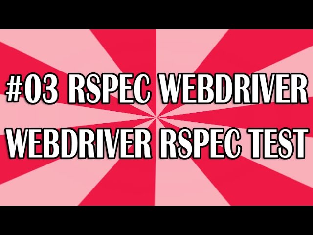 RSpec Tutorial for Beginners 03 (Setup for Rspec Test) | QAShahin