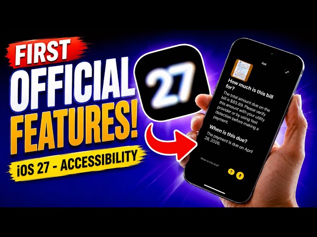 iOS 27 - First New Features Shared by Apple! 