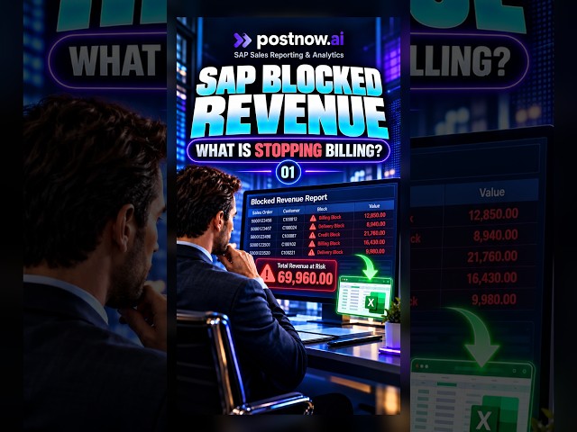 SAP Blocked Revenue Report: Find Billing Blocks Before Month End
