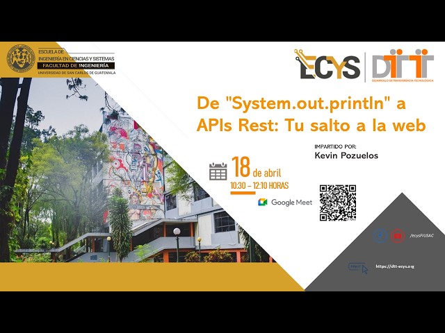 De "System.out.println" a APIs Rest, tu salto a la Web