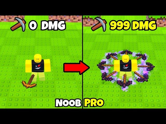 Noob to Strongest Pickaxe in Pickaxe Swing Escape Noob to Pro!