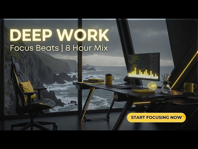 Deep Work Music & Flow State Melodies - Focus Music for Productivity, Coding & Mental Clarity 🎧