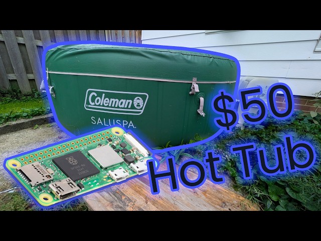 50$ Hot tub DIY