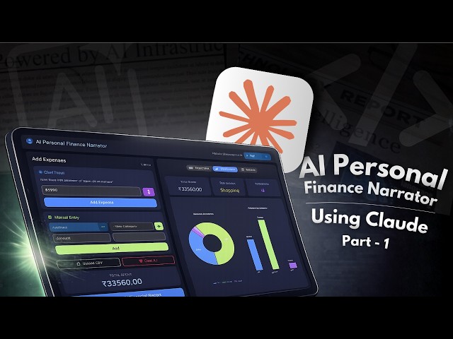 Building an AI Personal Finance Narrator with Claude | Build Series - Part 1