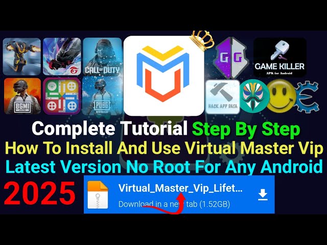 How To Install And Use Virtual Master No Root For Any Android Device || 2025