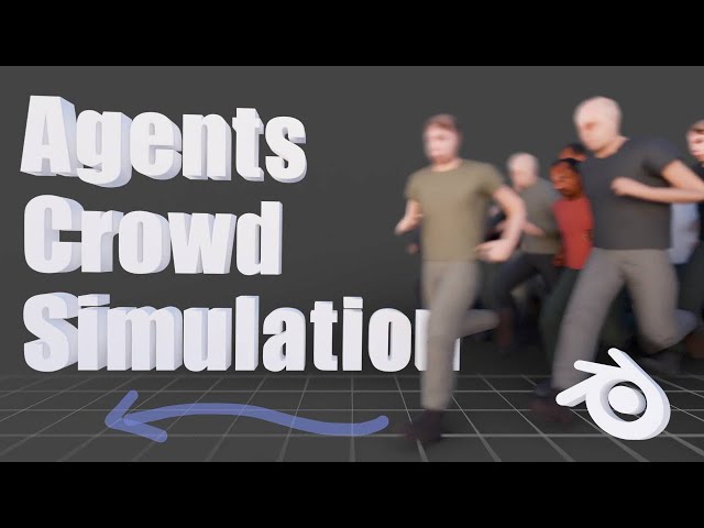 How to Create an Advanced Crowd Simulation From Scratch with Geometry Nodes
