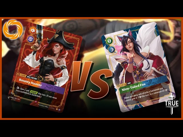 Ahri VS Miss Fortune | Riftbound Gameplay (with hand cams)