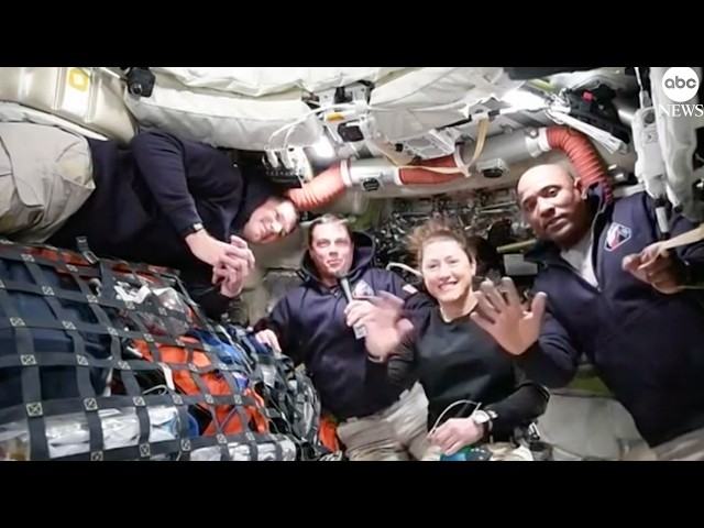 ABC News interviews Artemis II astronauts en route to moon