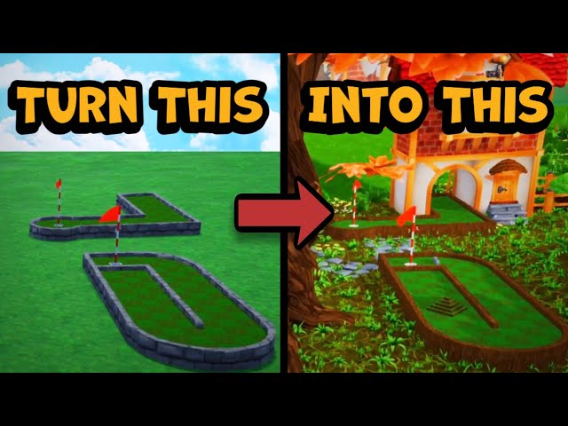 Golf It Editor Tutorial ⛳🛠 ||  Ep. 3 - Map Detailing and World Building