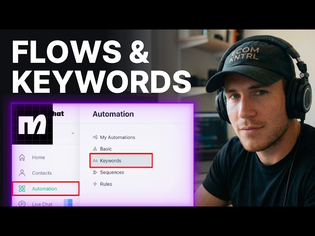 How to Create Flows and Keywords on ManyChat Messenger (2026) | Step By Step Setup