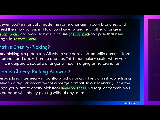 Understanding When to Cherry-Pick in Git: A Guide for Pull Requests
