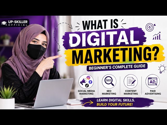 What Is Digital Marketing? Complete Beginner Guide | Types, Benefits & Roadmap 🚀