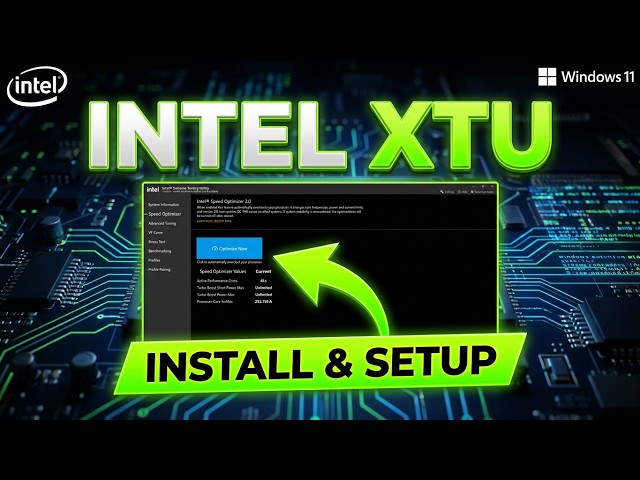 How to Install Intel® Extreme Tuning Utility Intel® XTU on Windows 11 24H2