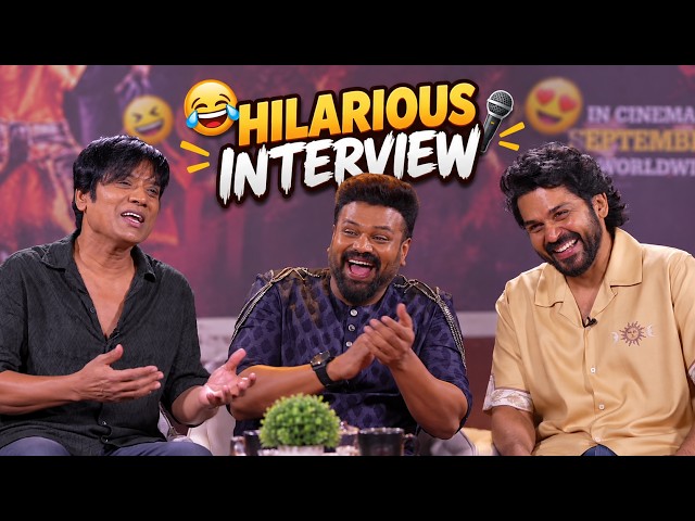 Manchu Manoj Hilarious Interview With Sardar2 Movie Team | Karthi | Sj Suriya