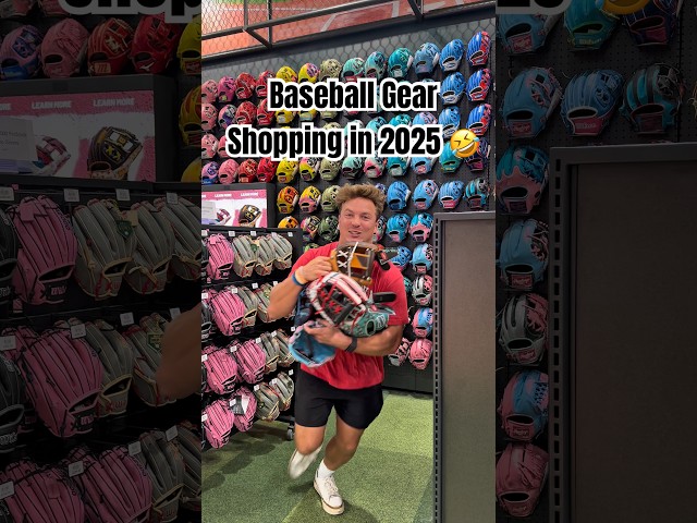 POV: Baseball Gear Shopping in 2025 🤣 #baseball #comedy #funny #viral #shopping #christmas #gear