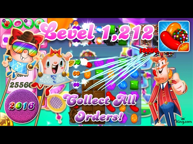 Level 1,212 - 2016 OG Candy Crush Saga