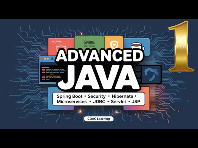 Advanced Java Day 1: User Threads vs Daemon Threads, JDBC Tutorial | CDAC Learning | Java Interview