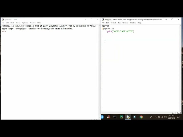 Use of IF Statement In Python Programming