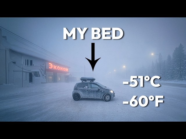 I DROVE TO THE COLDEST CITY ON EARTH AT -51°C | EP7