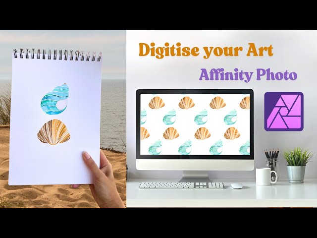 Digitise your watercolour art work in Affinity!