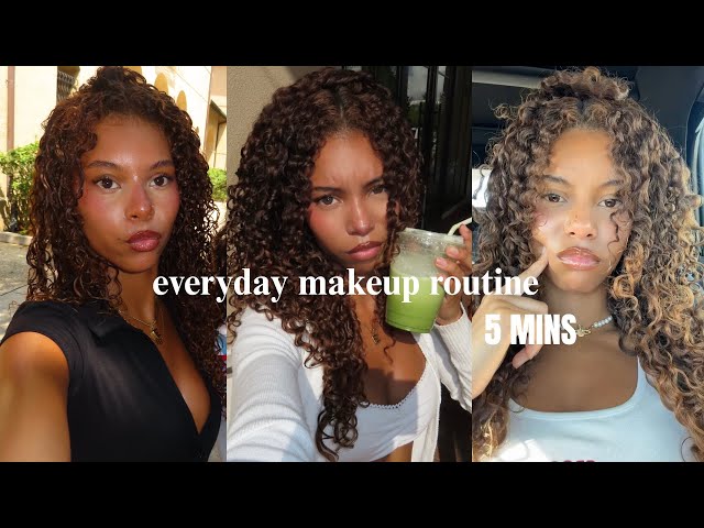 my 5 min everyday makeup tutorial  *HIGHLY REQUESTED*