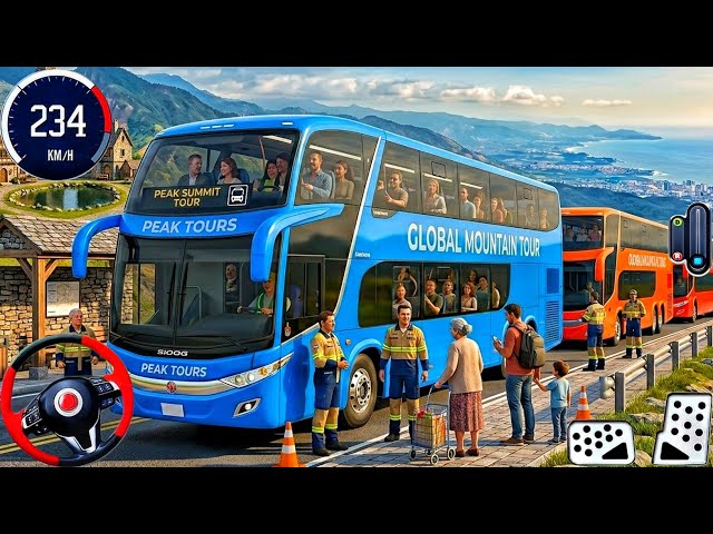 Bus Simulator 2026 - Indian Village Bus Driving Pick-up Passengers - Bus Game Android Gameplay
