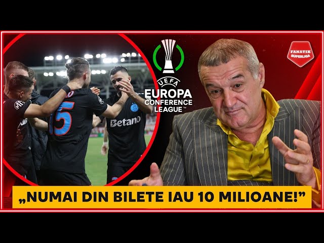 Gigi Becali DREAMS of TENS OF MILLIONS OF EUROS from UEFA. HOW MUCH MONEY CAN HE EARN in Europe